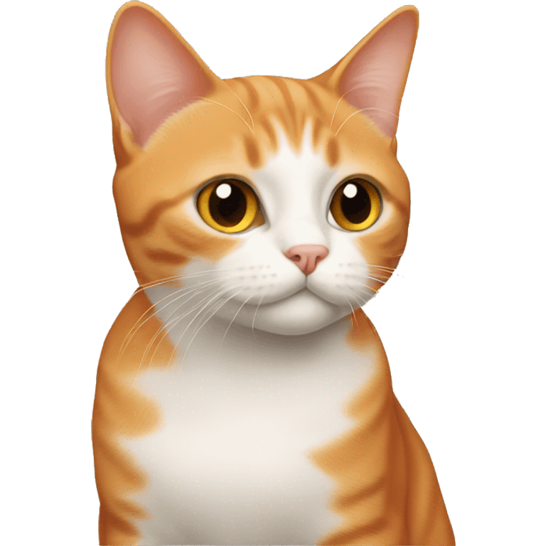 Orange British Short Hair Cat emoji