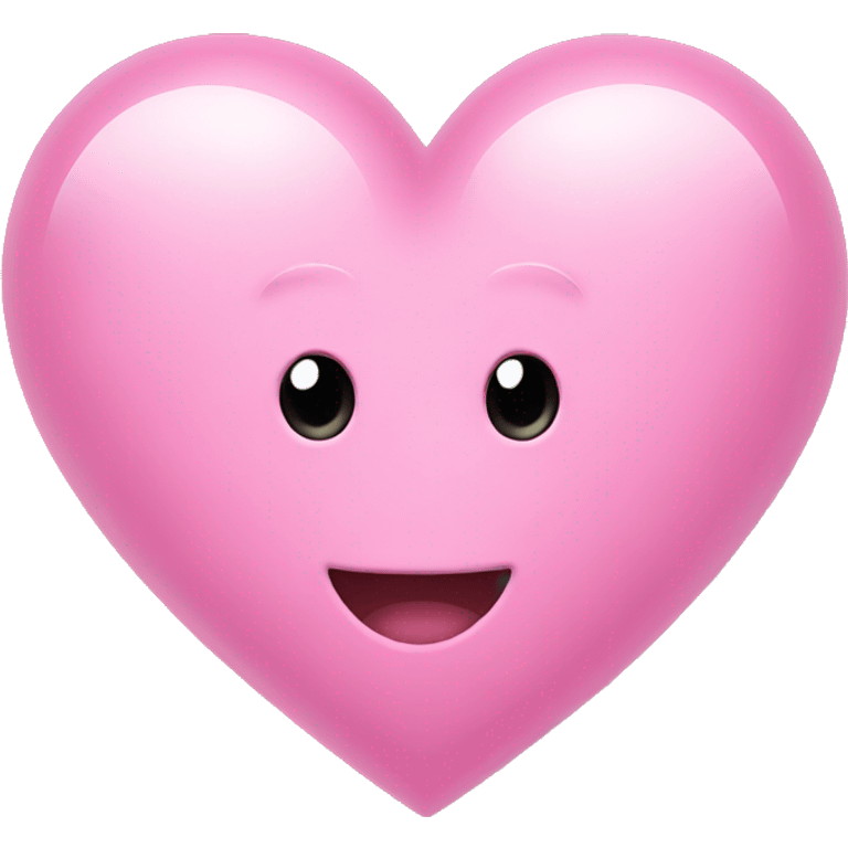 Heart pink  emoji