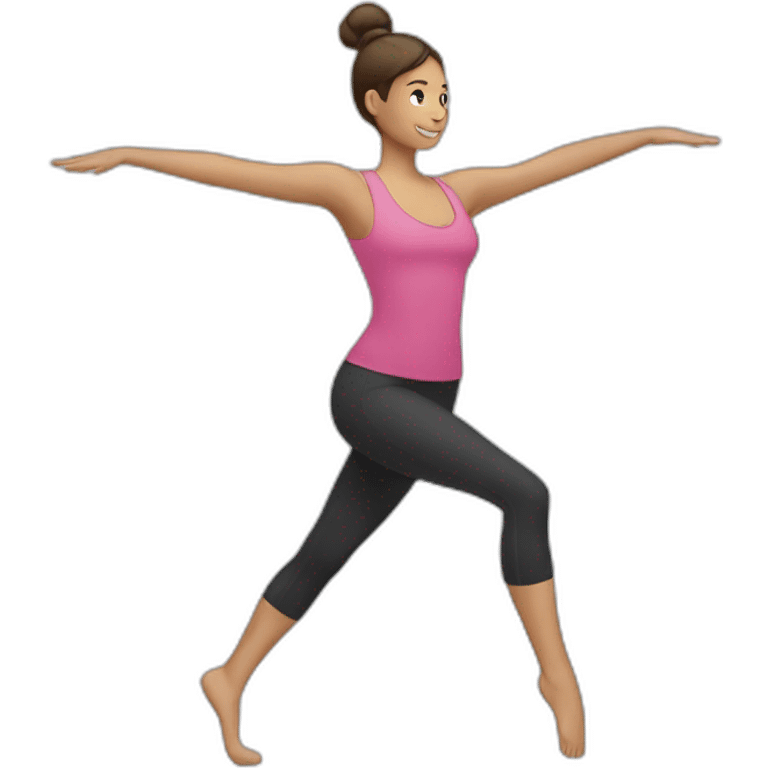 barre workout emoji