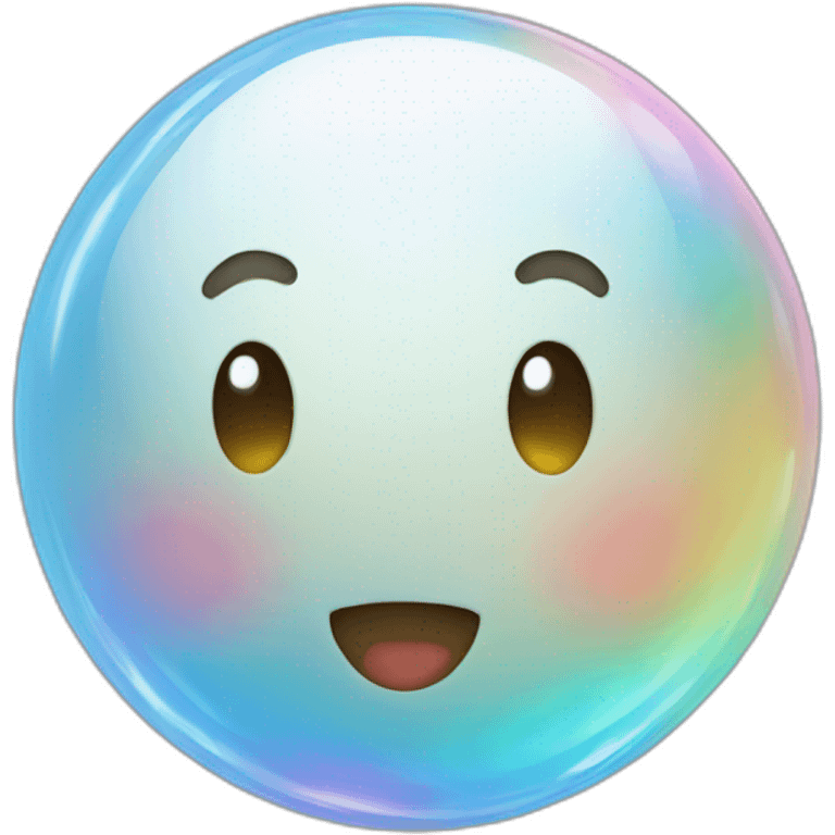 smiley bubble emoji