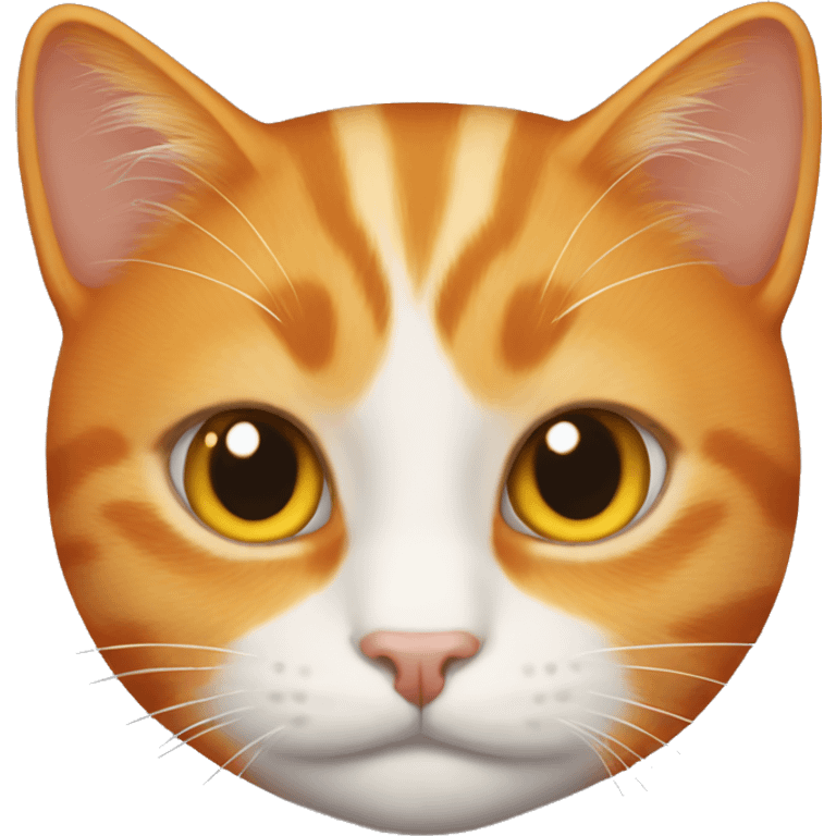 Orange cat emoji