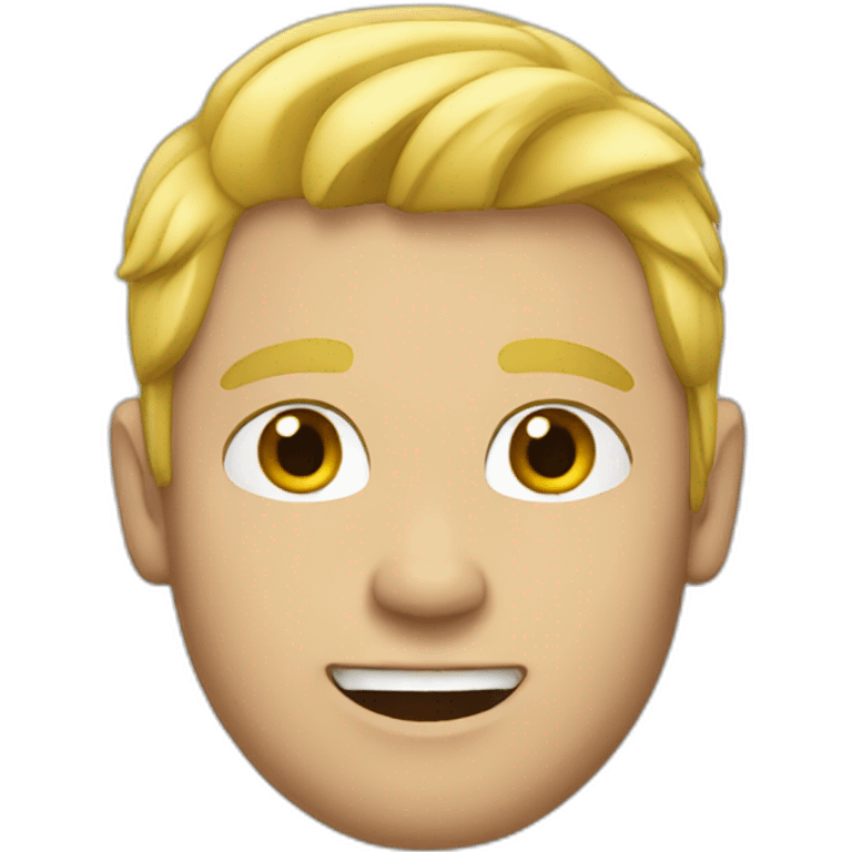 Blond guy  emoji