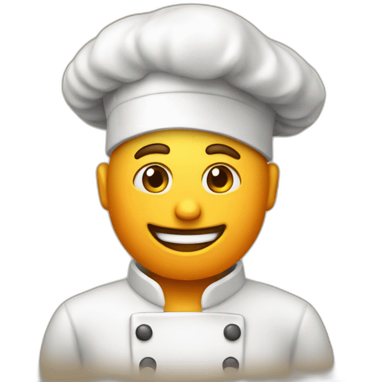 Chef sur une butternut emoji