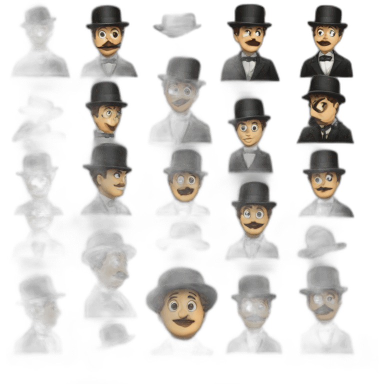 Charlie chaplin emoji