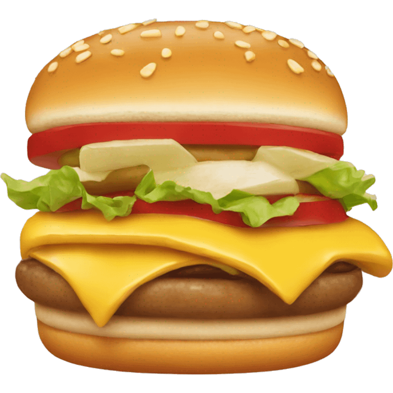 in n out cheeseburger emoji