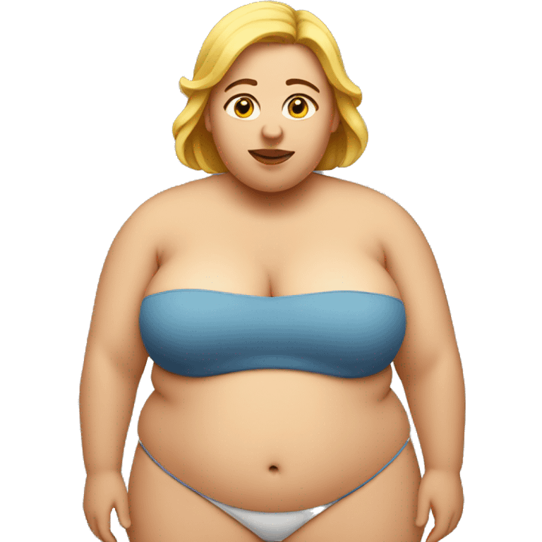 Fat women emoji