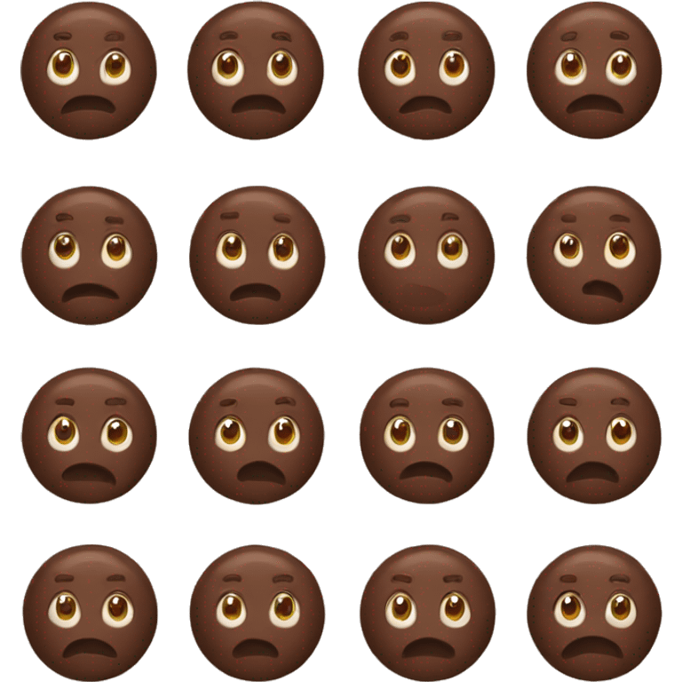 chocolate  emoji