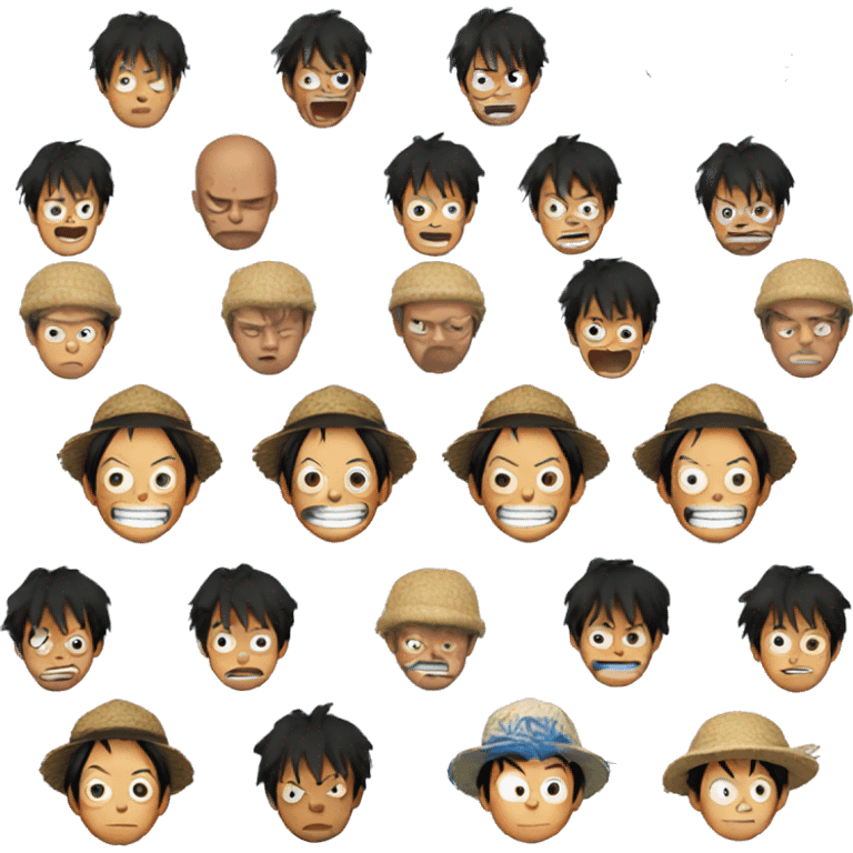 Luffy emoji