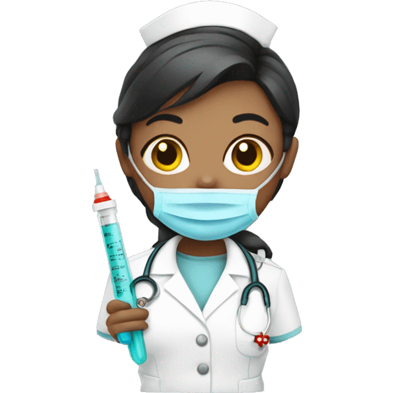 Nurse with a syringe  emoji