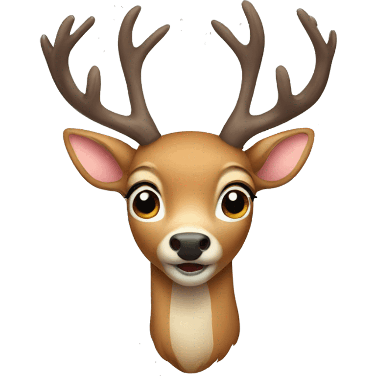 Deer emoji