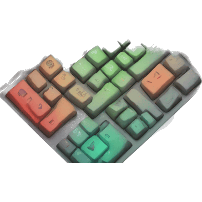 RGB keyboard emoji