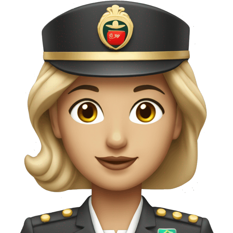 Emirates airlines stewardess emoji