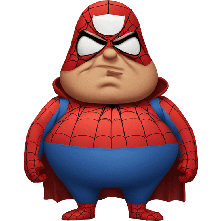 Fat fat fat spiderman emoji