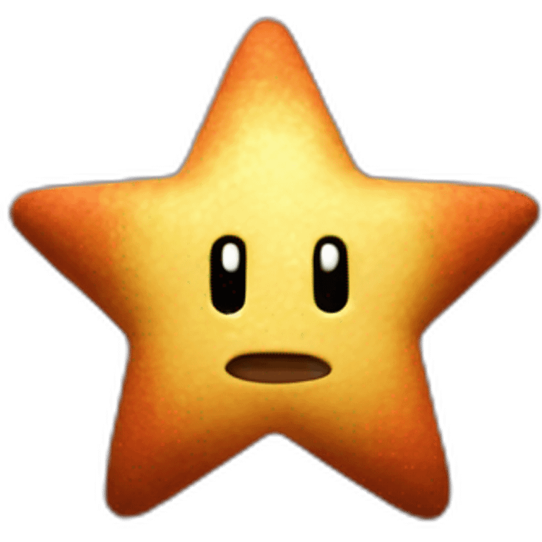 Mario star emoji