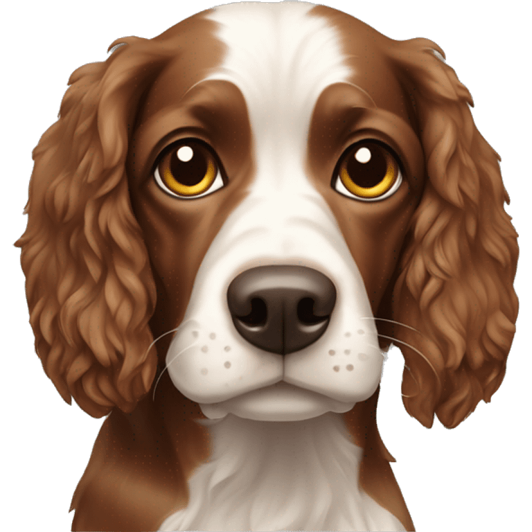 french britanny spaniel dog emoji