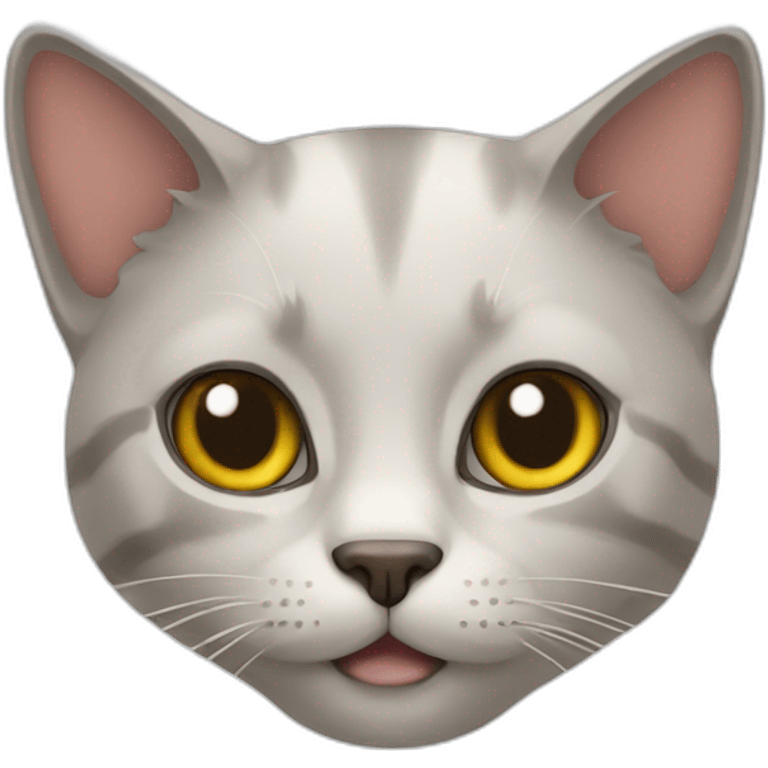 Cat est à cat emoji