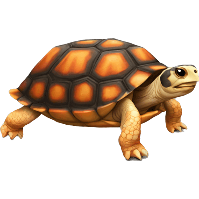 Red footed tortoise  emoji