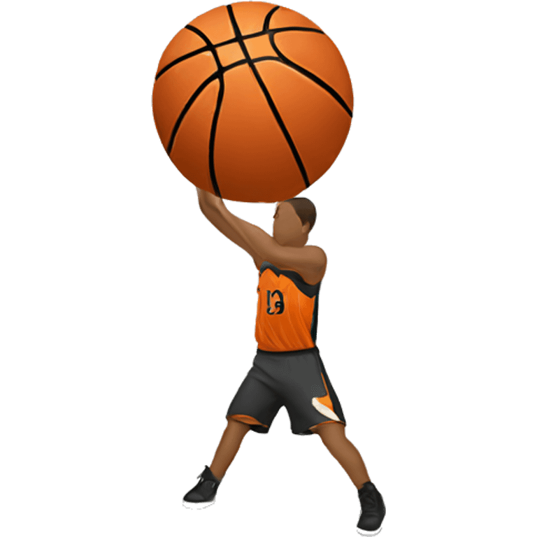 basketball shooting emoji