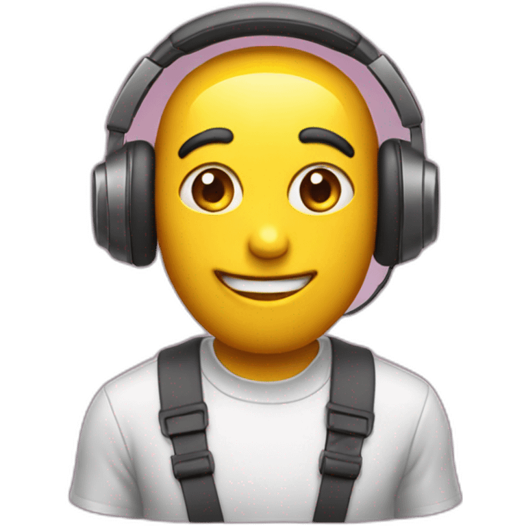 fini candy with headphones emoji