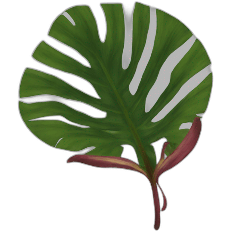 Maranta leave emoji