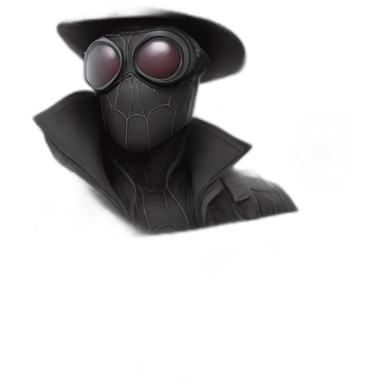 Spider-Man Noir	 emoji