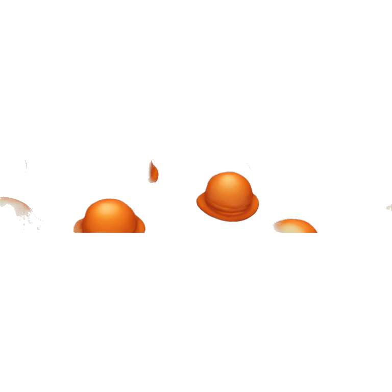 Orange Béret emoji