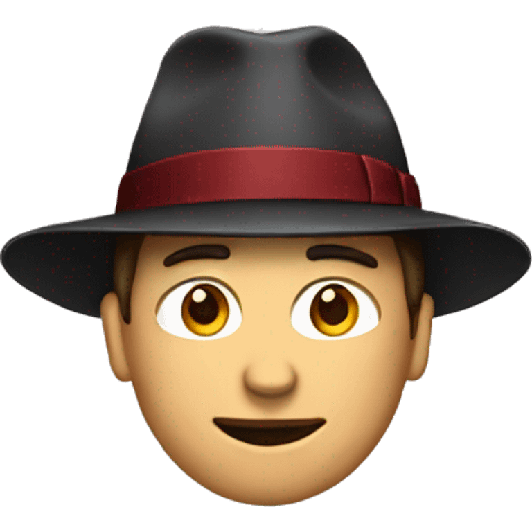 Elon with hat emoji