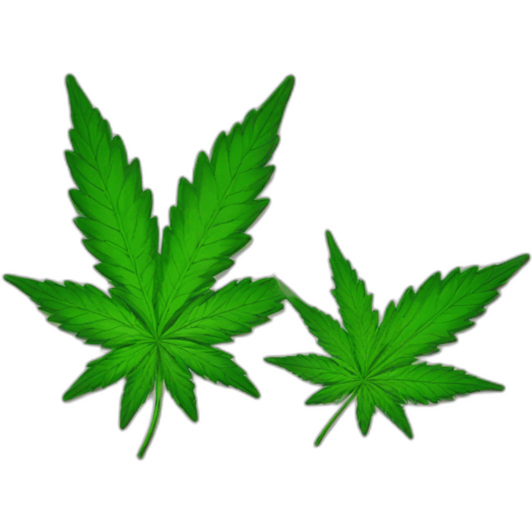 Cannabis leaf emoji