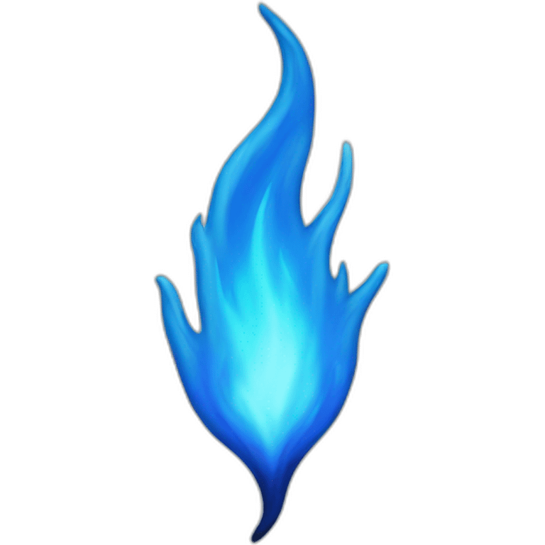 blue flame emoji