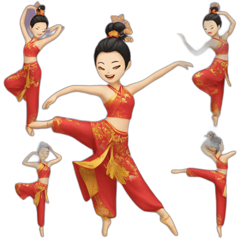 chinese dancer emoji