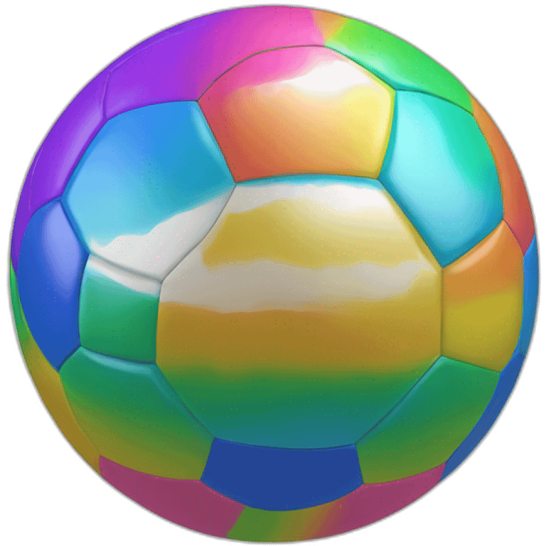 gay soccer ball emoji