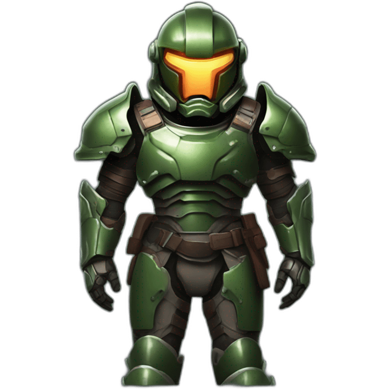 Full armor Doom slayer emoji