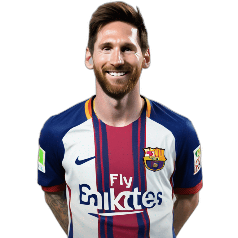 Happy Messi emoji