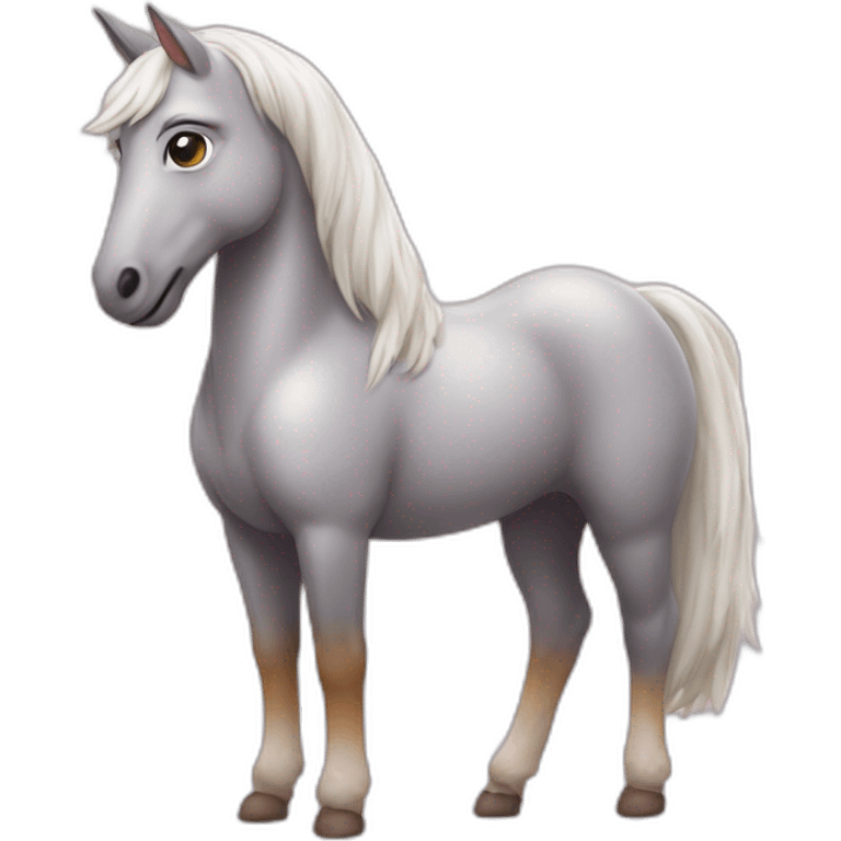 Caca sur licorne emoji