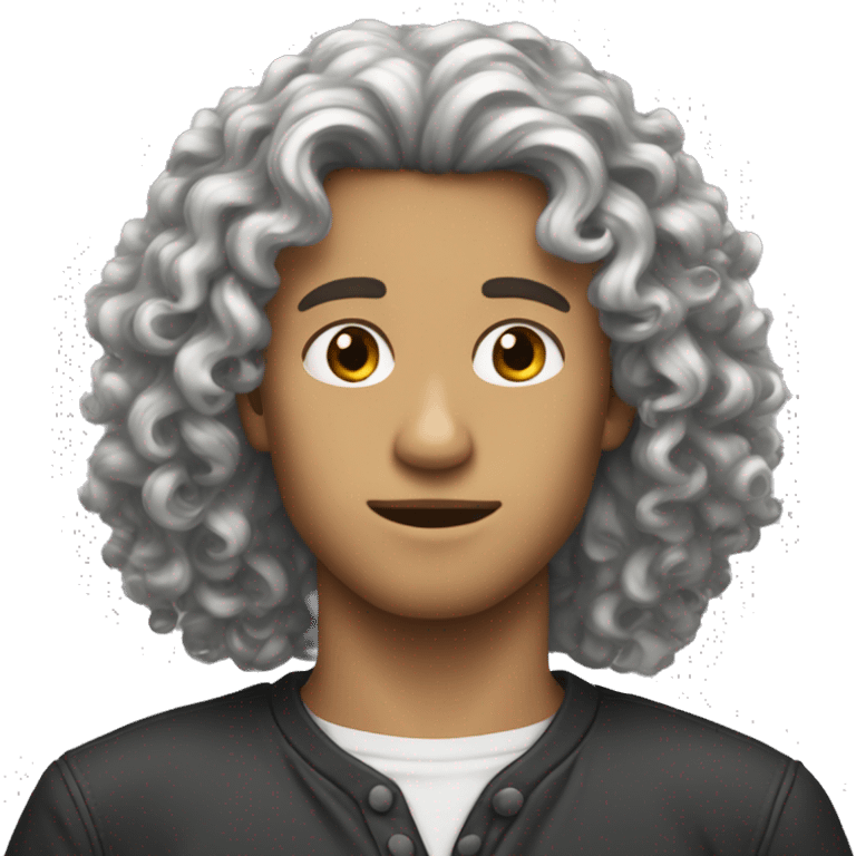 griffith  long curly hair  emoji