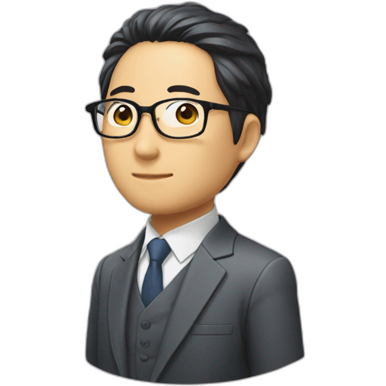 kishida-megane emoji