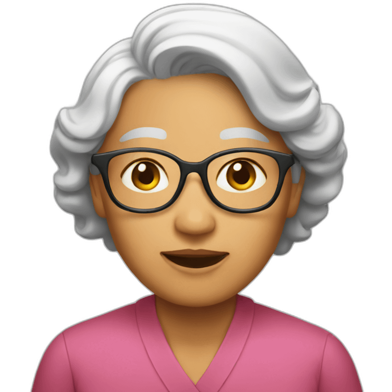 Singlish auntie emoji