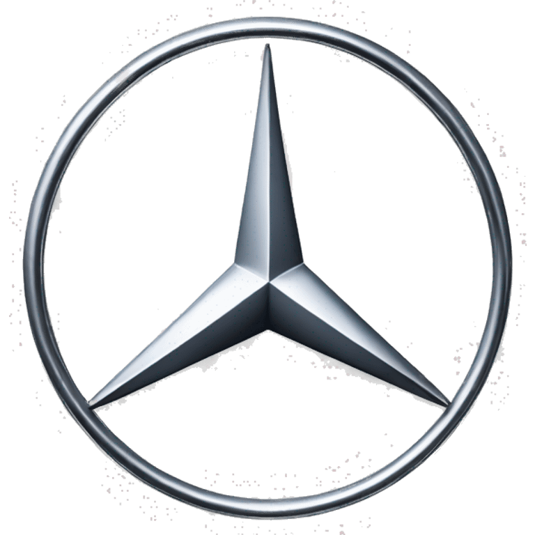 Mercedes benz logo emoji