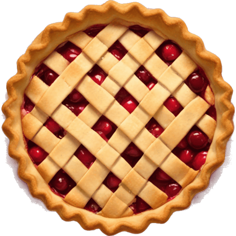 Cherry pie  emoji