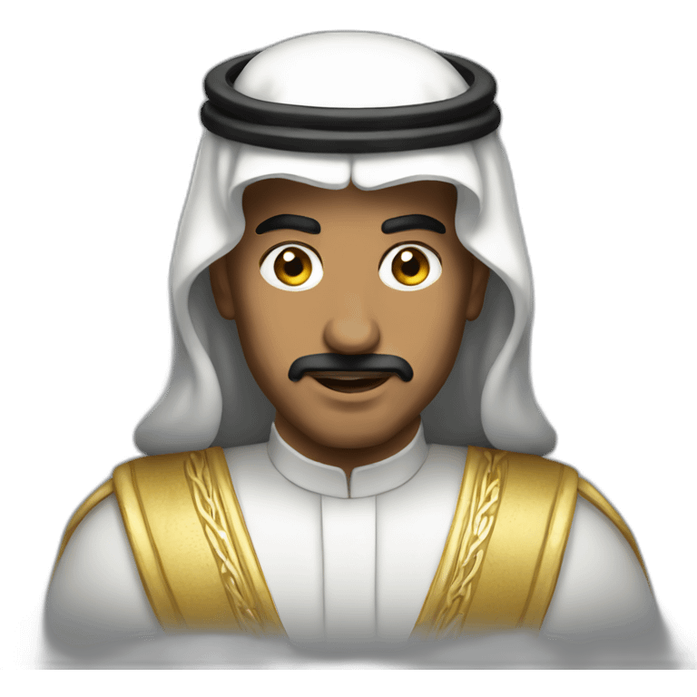 King of Saudi Arabia emoji