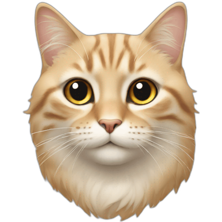 chat sur un chat emoji