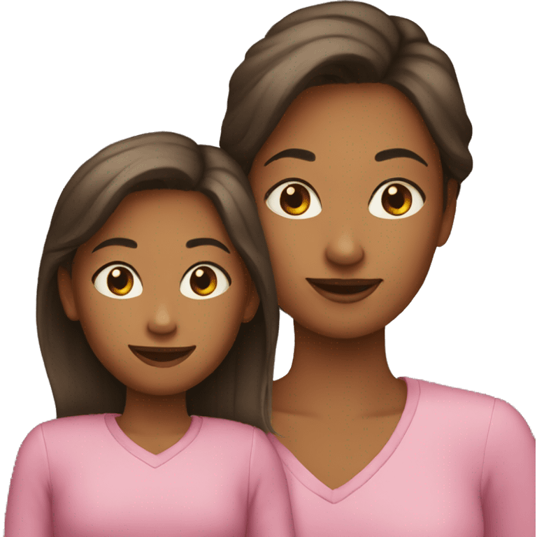 mother and daughter emoji