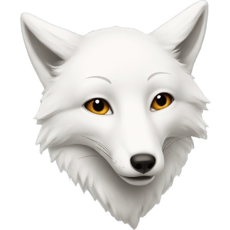 white fox emoji