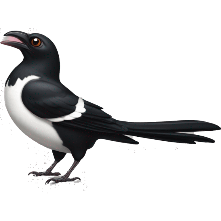 Magpie bacon emoji