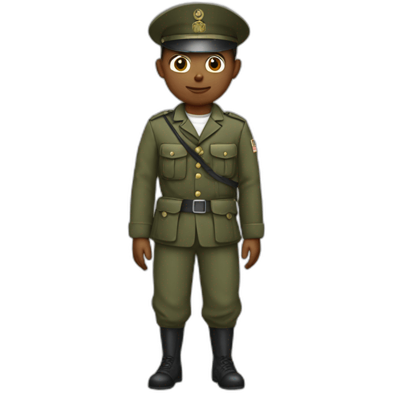 soldier thin boy emoji