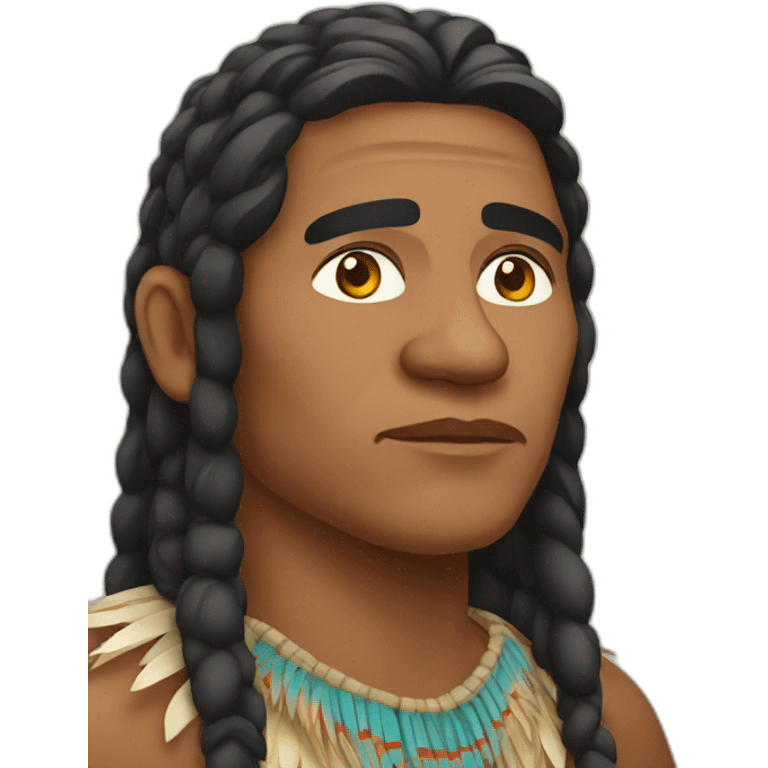 indigenous man emoji