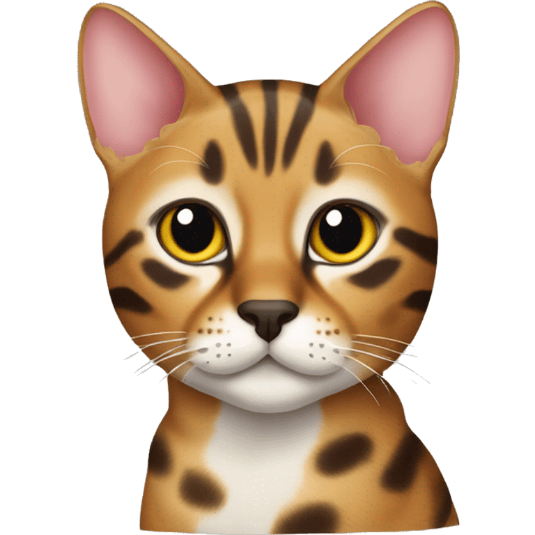 Bengal cat,Spotted Coat,short hair emoji