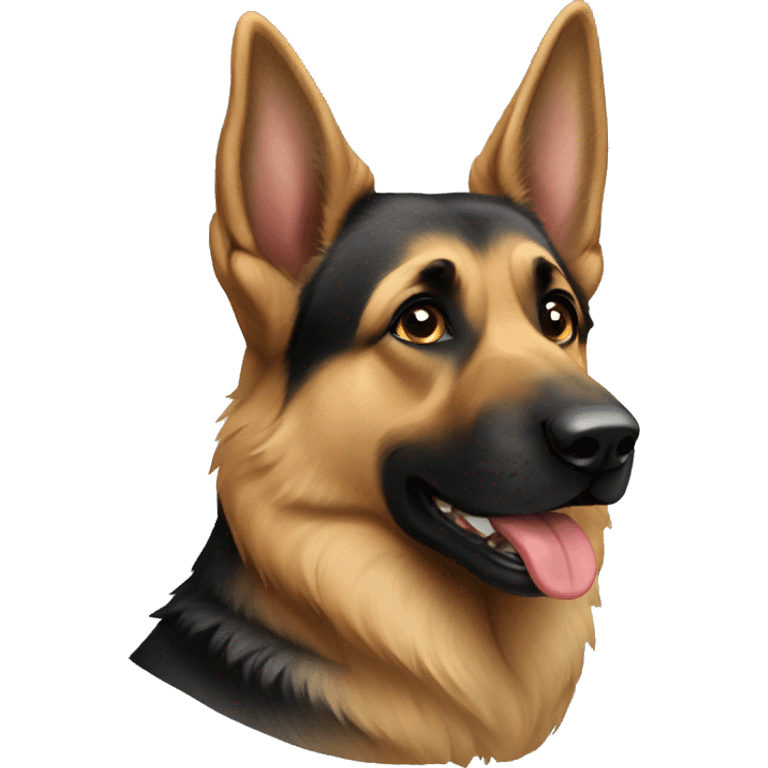 German Shepard emoji