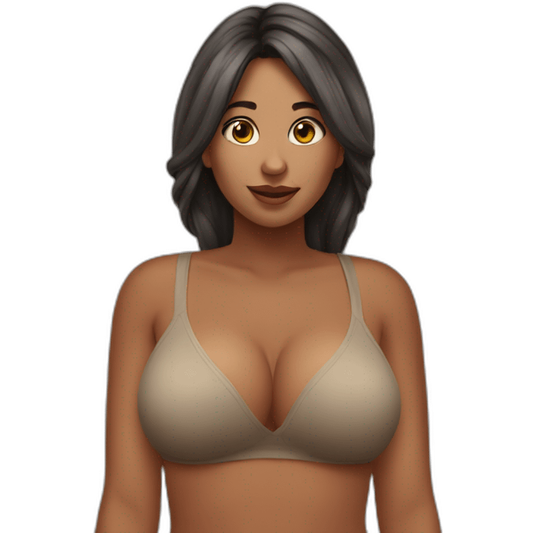 clearly not big boobs emoji