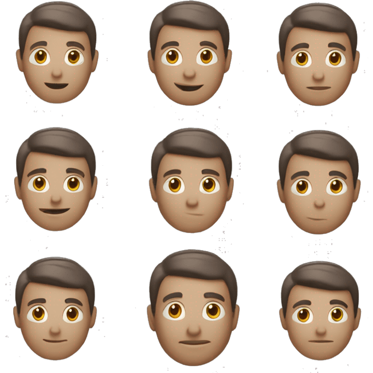 une main de dos avec quatre doit levés  emoji